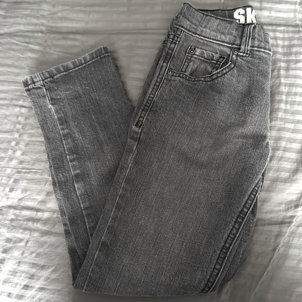 Dark Gray skinny jeans
